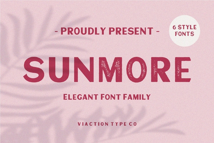 Ejemplo de fuente Sunmore Slant Stamp